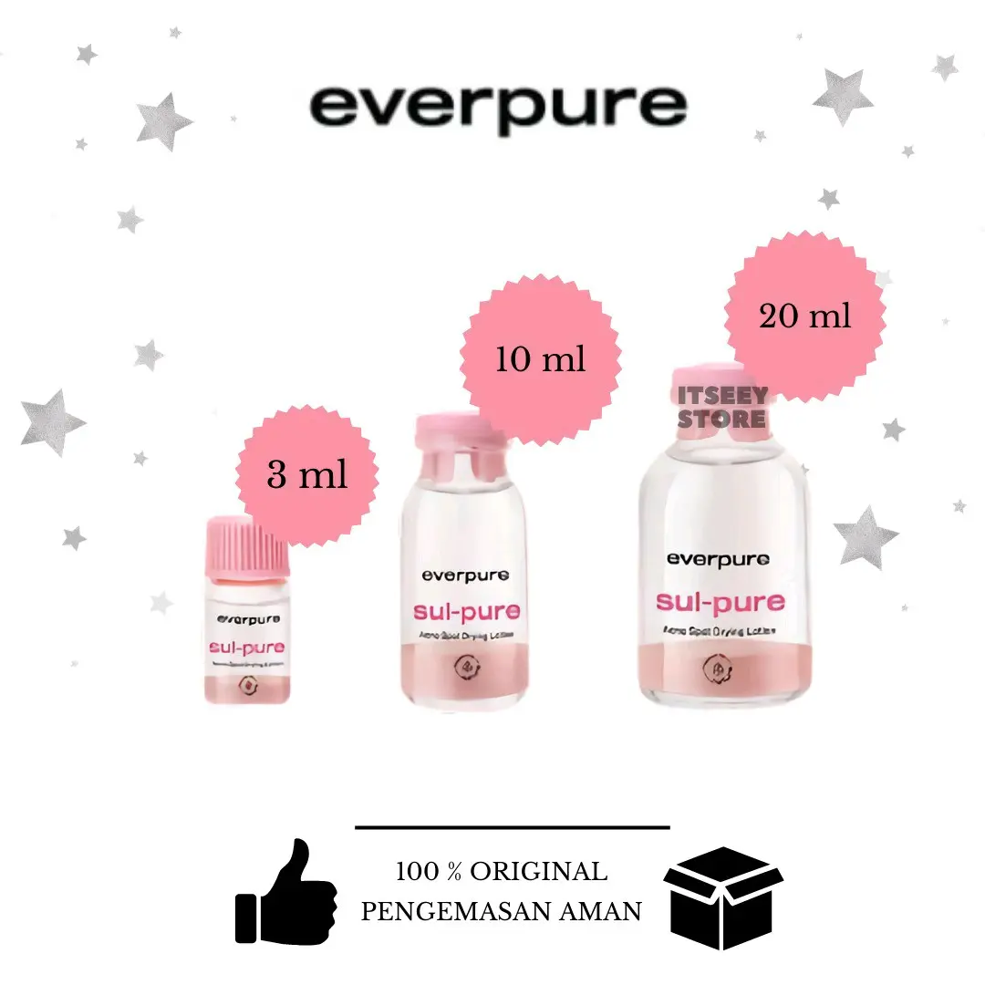 Everpure Sul-Pure Acne Spot Drying Lotion Totol Jerawat Mengeringkan Jerawat Acne Prone Skin Perawatan Kulit Treatment Jerawat