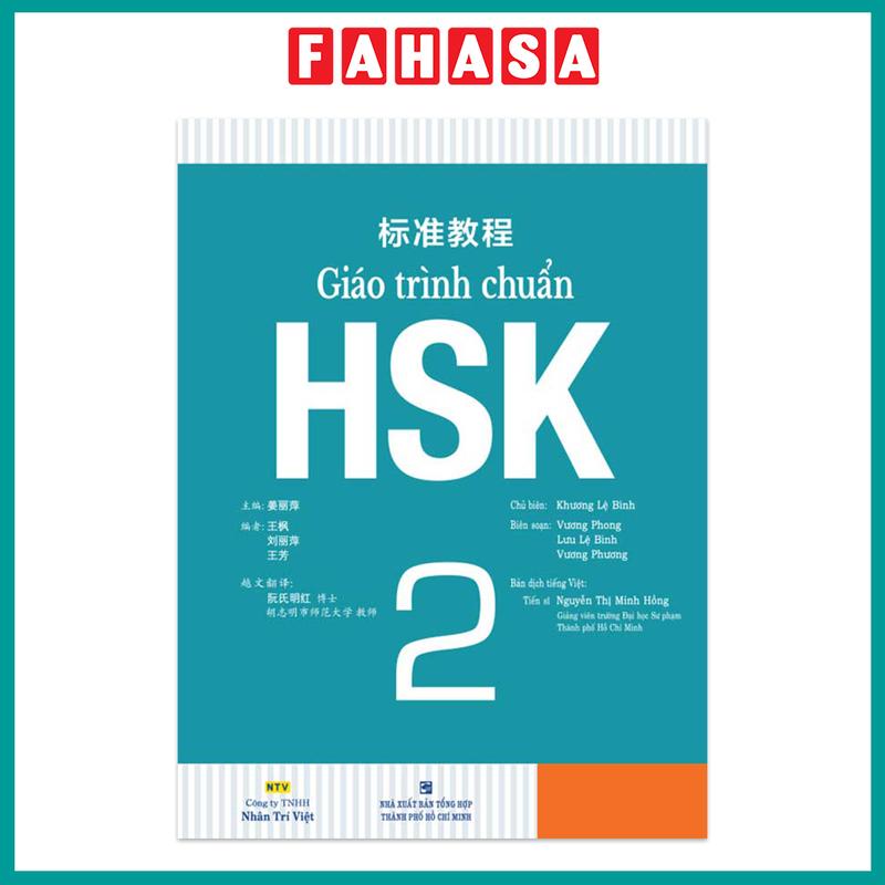 Giáo Trình Chuẩn HSK 2 - Bài Học - Sách