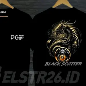 KAOS MAHJONG BLACK SCATER....KAOS TERBARU DAN VIRAL