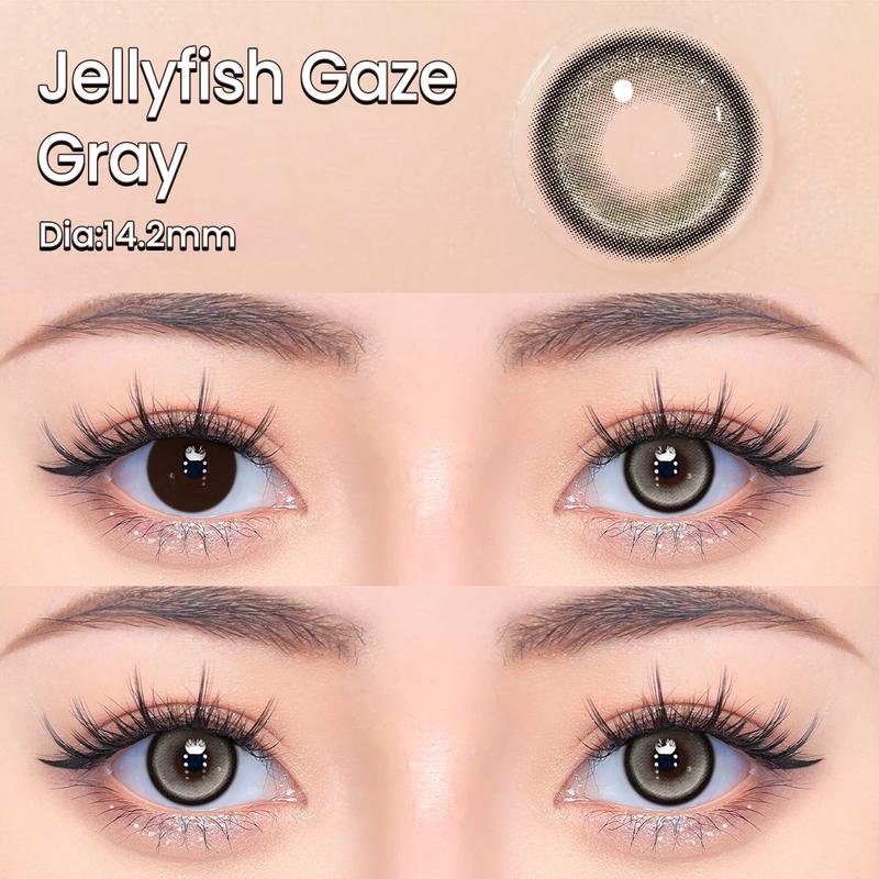 [COD] UYAAI SOFTLENS Jellyfish Gaze COLOR LENSA KONTAK BIG EYES 14.2-15 MM USE 6 MONTH Contact Lens 4