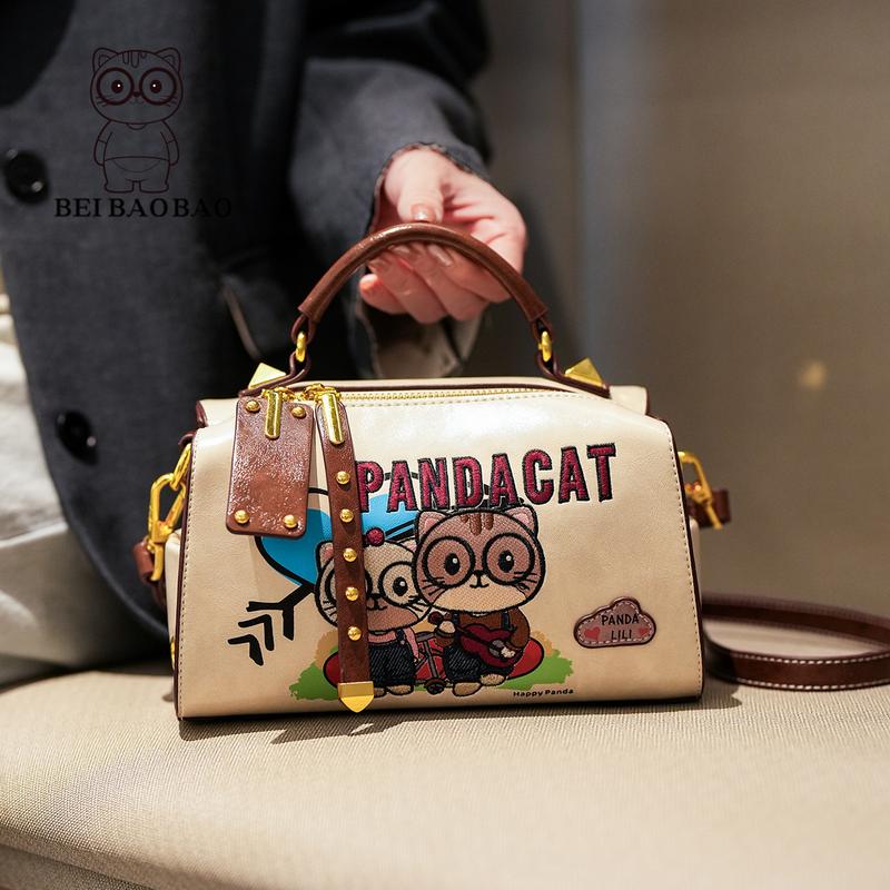  Túi Xách BEIBAOBABO  Kèm Hộp  Quảng Châu Đeo Chéo Đeo Vai Dễ Thương Thời Trang Đa Năng T893 