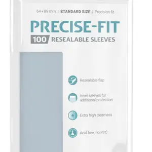 Sleeves Ultimate Guard Precise Fit Resealable 64x89 mm Transparent
