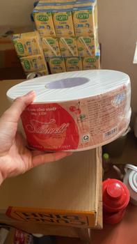 Product Review of Giấy vệ sinh công nghiệp Cuộn 700g Silkwell 2 lớp Đồng Toilet from ホ** 0