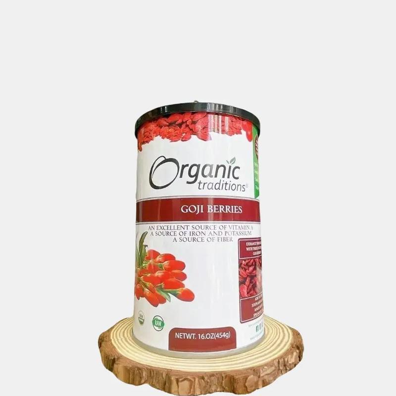 Kỷ Tử Organic Hàng Mỹ 454g Food Thức Ăn Chè