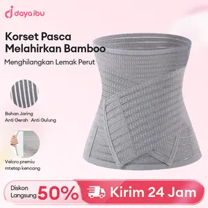 Korset Nano Bamboo - Korset Pelangsing Perut Pasca Melahirkan Normal & Cesar Postpartum Premium