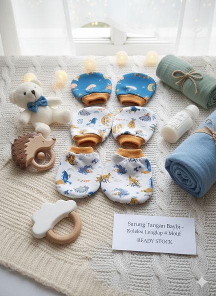 [PROMO] 6set sarung tangan & sarung kaki bayi baru lahir