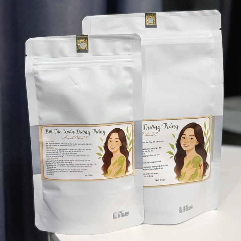 Bột Tảo Xoắn Mix Vitamin B3 Dưỡng Trắng Sáng Làm Đều Màu Da Body