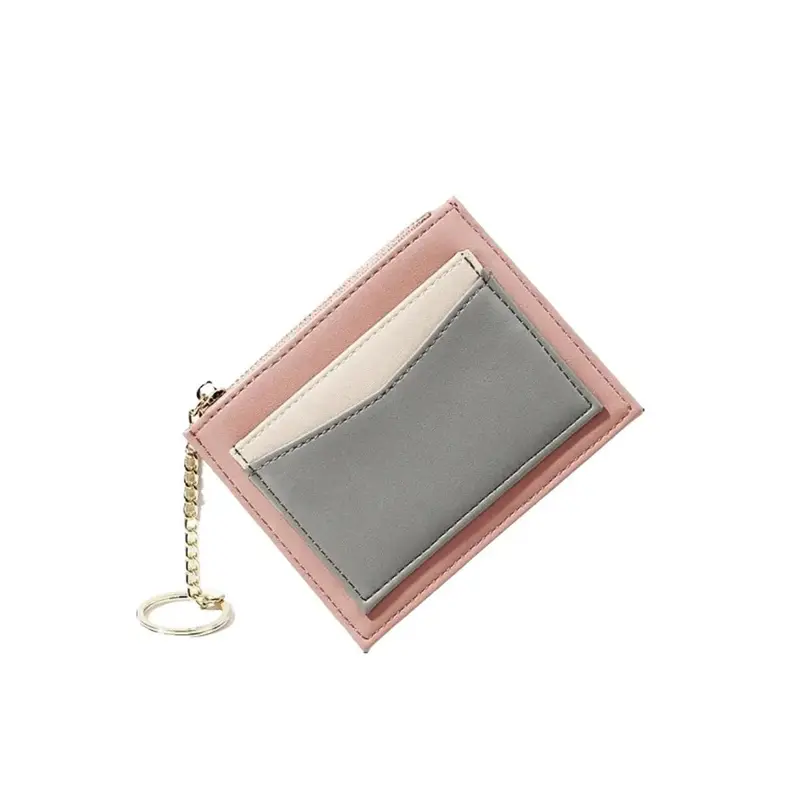Dompet Kartu Wanita Terpopuler Desain Minimalis Multi Slot Trendy & Stylish Hitam Kulit 0