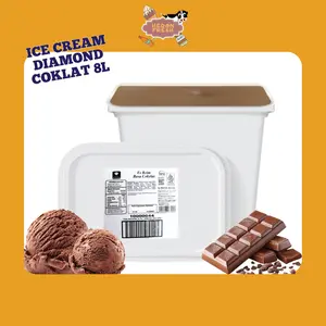 Diamond Es Krim Cokelat 8 Liter Halal Original Kualitas Terbaik Cocok untuk Acara Spesial Harga Distributor