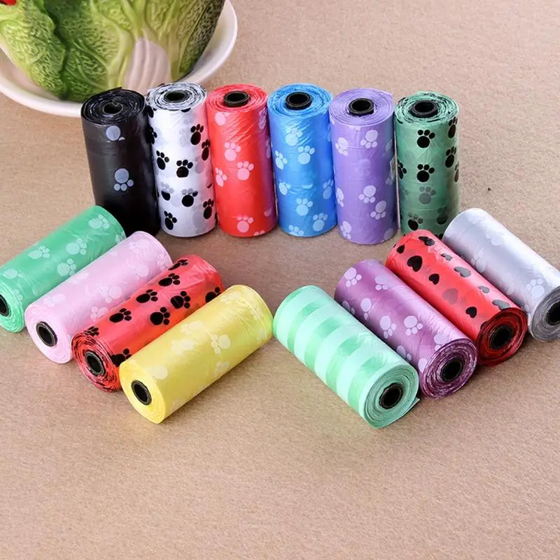 Túi đựng rác in, gia dụng, 15 miếng mỗi cuộn Kitchen Nhà Bếp 1