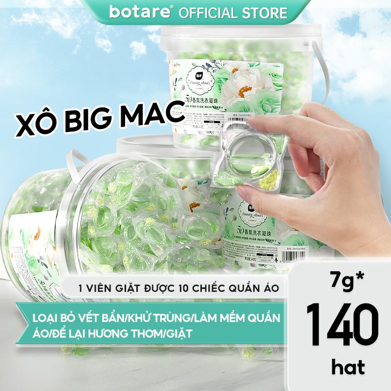 [140 viên] Viên giặt quần áo 5in1,đánh bay vết bẩn cứng đầu, kháng khuẩn,mềm mại,lưu hương lâu