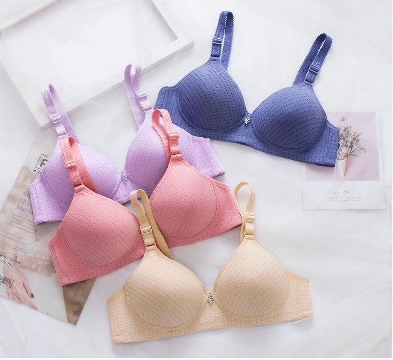 Áo Ngực Nâng Ngực, Trơn, Có Thể Điều Chỉnh, Than Tre, Đơn Giản Và Mỏng, Không Dây, Có Dây, Vui Lòng Sử Dụng Phiếu Giảm Giá Để Mua, [Không Bao Gồm Áo Ngực] Nữ Bra Màu Hồng 0