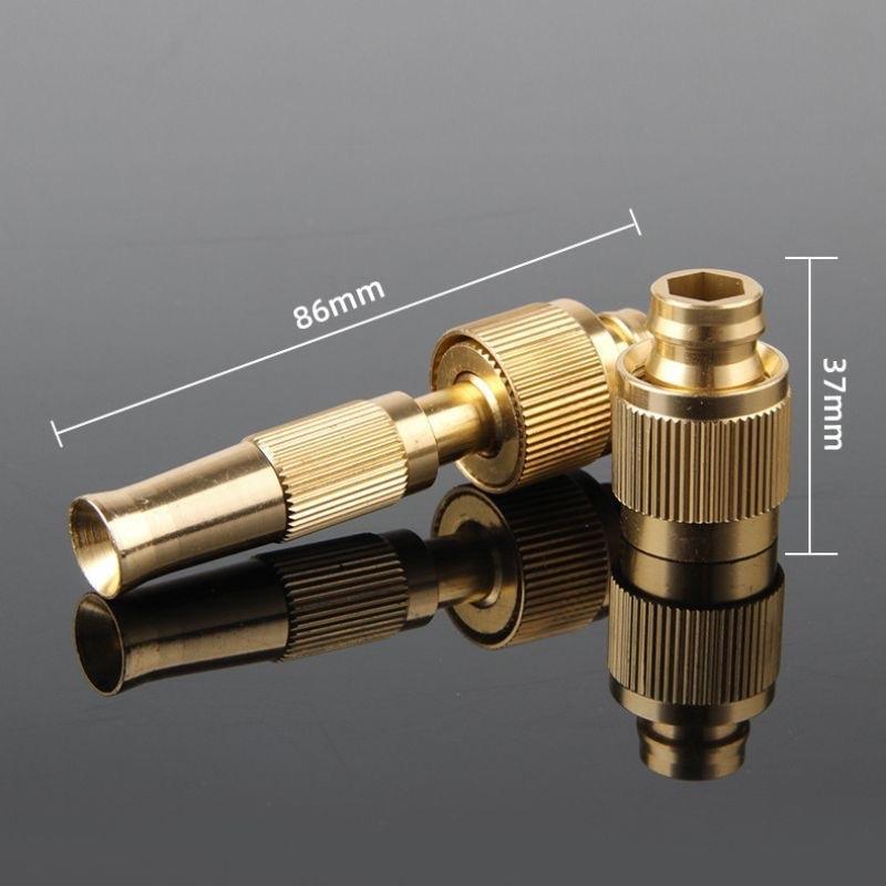 Đầu Vòi Xịt Tăng Áp Rửa Xe Tưới Cây SUMO , Đầu Phun Chất Liệu Đồng - 3 Chế Độ Phun Nước 5