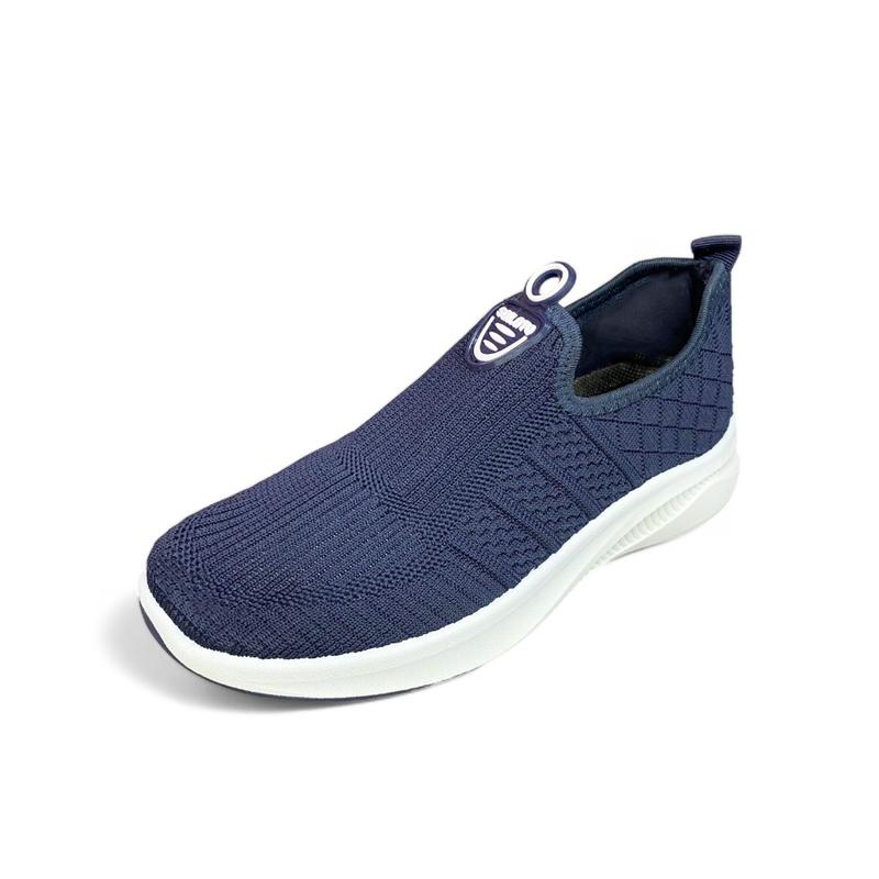 SAILATU sepatu rajut model wedges slip on model terbaru S860 Flat Cewek Shoes Wanita Hitam Kerja 5