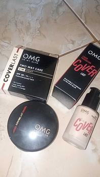 Product Review of [DAILY COVERAGE BUNDLE]  OMG Natural Glam Duo Power Coverlast (Foundation + Bedak Padat) - Paket MakeUp Isi 2 High Coverage & Flawless from n**u 0