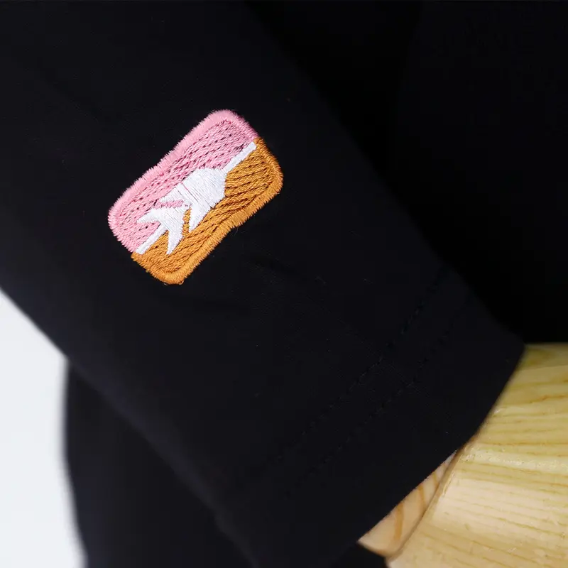 Nusseyba - Alika Top - Atasan Olahraga Wanita Polos - Pakaian Muslim Panjang - Baju Hitam Dewasa Celana 6