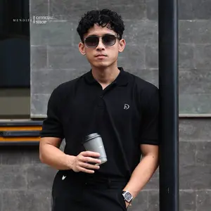 MENDIFF - Differ Polo Shirt Black Premium