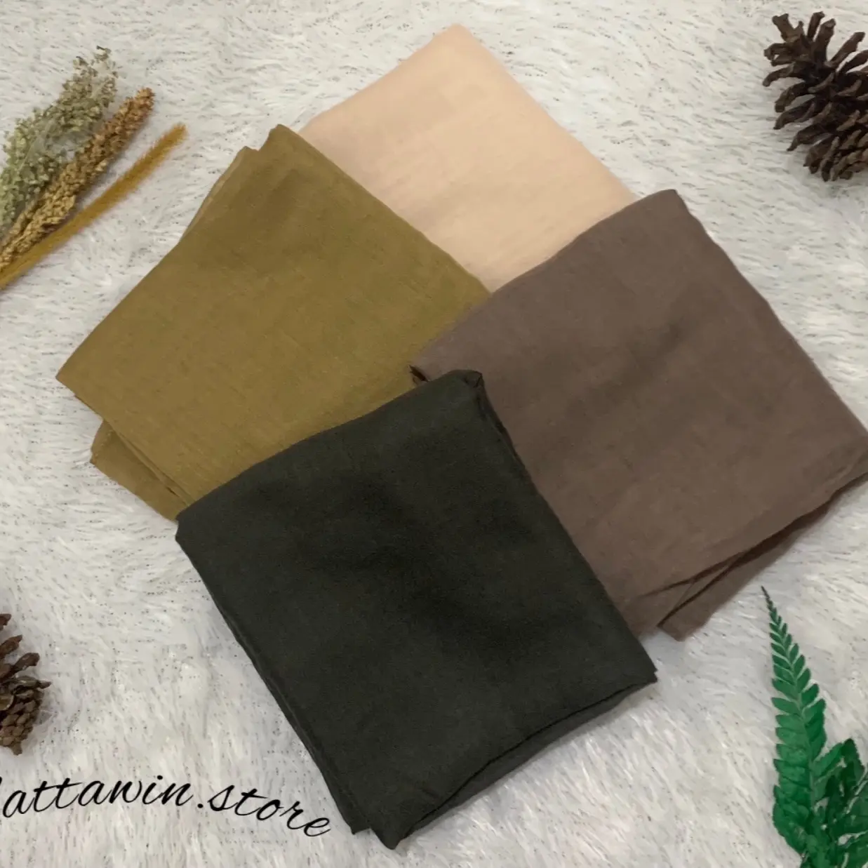 Hijab Paris Jadul Premium Segi empat Paris Basic Voal