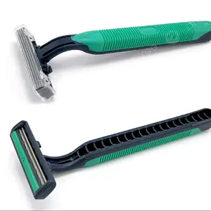 ISI 5 PCS Silet cukur/alat cukur kumis/jenggot 2 mata pisau (tanpa refil)