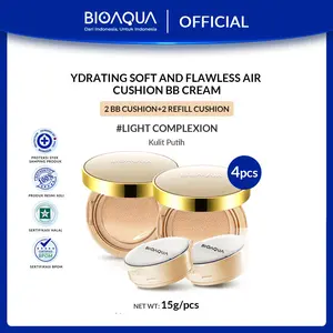【BPOM】BIOAQUA Hydrating Soft And Flawless Air Cushion BB Cream all day concealer foundation makeover color corrector