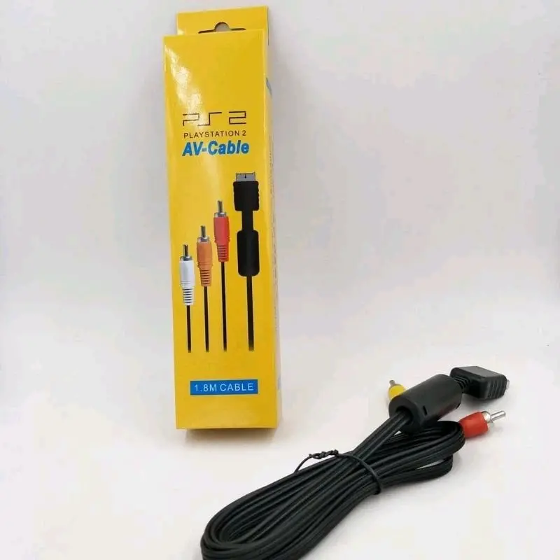 Kabel Av ps1 ps2 ps3 to tv 1.8mtr playstation
