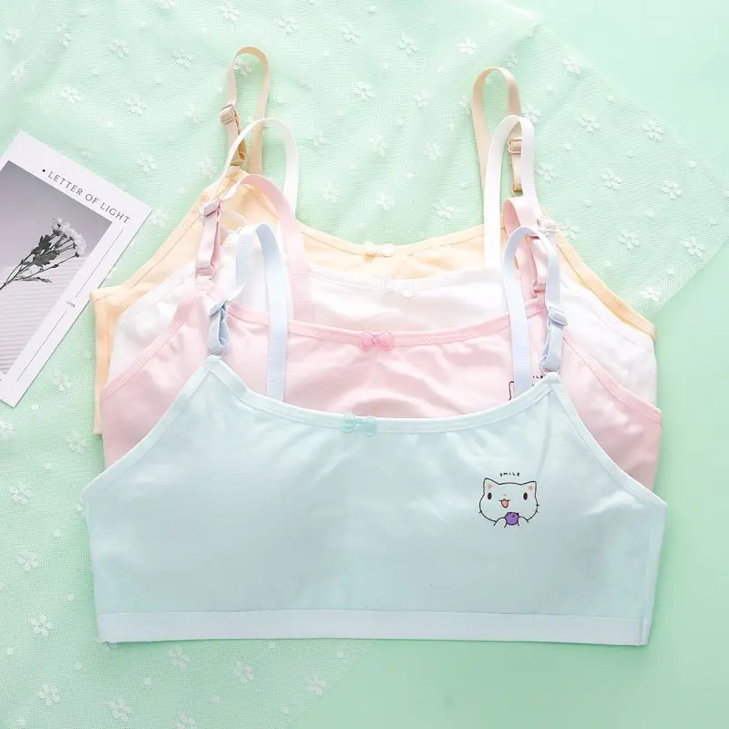 PEACHIE | BR1911 Bra Bh Mini Set Wanita Miniset Anak Kecil Polos Pakaian Dalam Remaja Cewek Pubertas Fashion 3