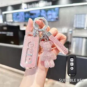 Cover Kunci TPU Mobil Untuk Honda PCX150 Forza 350 300 ADV150 Gantungan Kunci Kulit