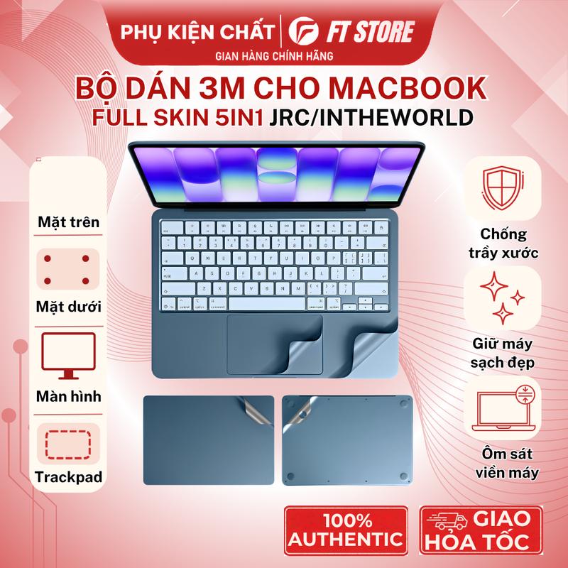 Bộ Dán Full Skin 5in1 JRC Cho Mac Neo 13" l Bảo Vệ Toàn Diện l Keo 3M l Tản Nhiệt Tốt - FT Store