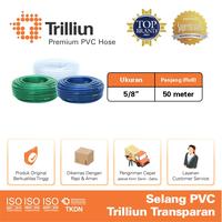 Gambar Selang Air PVC Trilliun Transparan 5/8" Inch - 50 Meter - Biru dari Trilliun Kab. Pasuruan 2 Tokopedia
