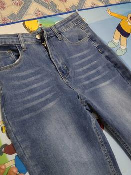 Product Review of Kivi Garment Jeans Cutbray Wanita Highwaist Jeans Cutbray Stylish, Cutbray Denim, Sentuhan Flare Klasik,Celana Wanita, Celana Panjang Stretchy (Melar) from R**r 1