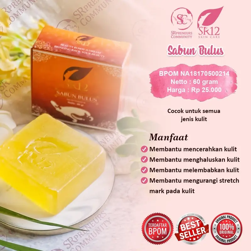 SABUN WAJAH SR12 / SOAP BAR 2