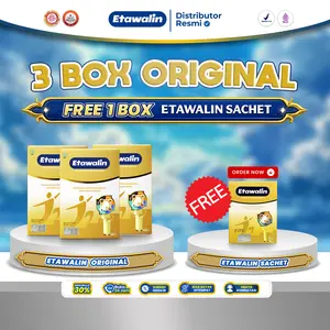 BUY 3 GET 1 ( BELI 3 BOX ETAWALIN ORIGINAL DAPAT 1 BOX ETAWALIN SASET ) SUSU KAMBING ETAWA ASLI II SUSU ETAWALIN ORIGINAL I Minuman Bubuk