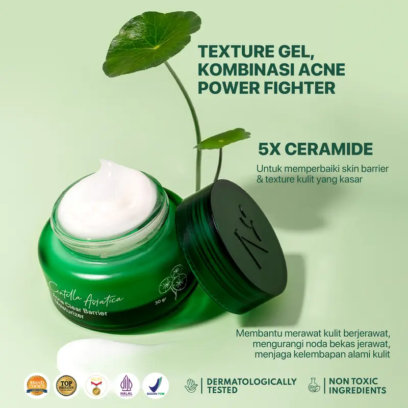 【Paket Jerawat 3pcs】NPURE Cica Toner 150ml+Cica Face Wash + Cica Biome / Cica Moisturizer/ Acne Skin/Acne Toner/Acne Serum Acid Berjerawat Facial Membersihkan Mencerahkan Muka Wajah Hydrating Extract Glutathione Niacinamide 8