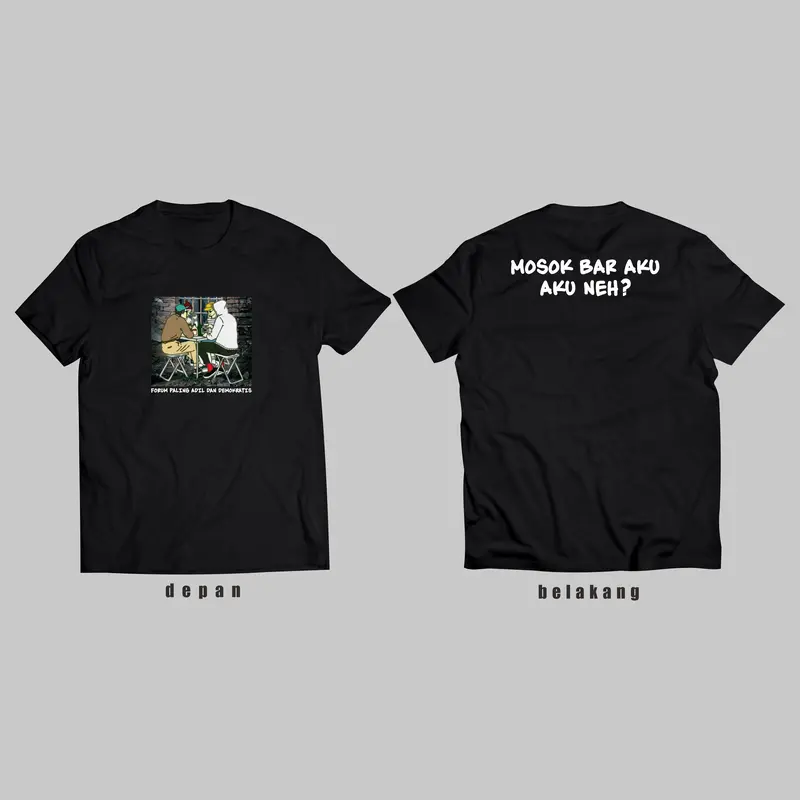 kaos kata mosok bar aku aku neh pria wanita 2
