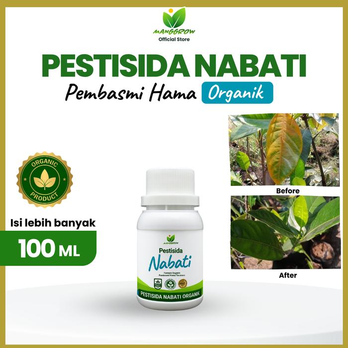 Gambar MANGGROW Pestisida Nabati 100 ML Formula 3-in-1 Aman Lingkungan untuk Penyakit Tumbuhan & Hama Serangga Organik Efektif dan Biodegradable dari Manggrow Official Shop Kab. Sukoharjo Tokopedia