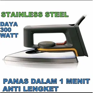 COD Setrika Listrik Gosokan Pakaian Otomatis Streamer National Quality setrika baju