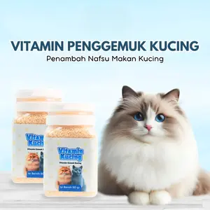 penambah nafsu makan kucing anjing penggemuk anabul vitamin anak cat kitten