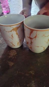 Product Review of Mug marmer white & black gold from D**a 1** 2