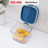 Gambar AZKO Kris Stoples Plastik Square 660 ml - Biru Toples Jar Food Container Setoples Wadah Penyimpanan Kedap Udara - Warna dari AZKO Indonesia Kota Administrasi Jakarta Timur 2 Tokopedia