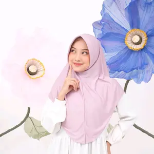 Bergo Hamida Instan Bahan Jersey Premium Hijab Instan Wanita kekinian