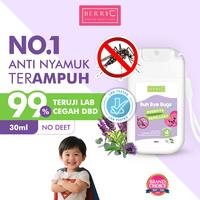 Gambar BerryC Buh Bye Bugs 30ml - Spray Anti Nyamuk Anak-Dewasa No DEET Mosquito & Insect Repellent Natural - 30ML dari Natural Family Care Kota Administrasi Jakarta Utara 1 Tokopedia