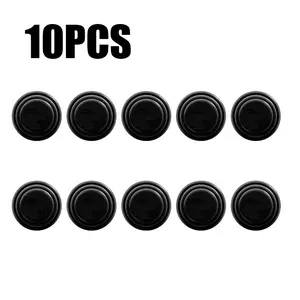 Peredam Pintu Mobil Universal Karet Bantalan Silikon Hitam 10 Pcs Lem Kuat Tahan Aus Penyerap Goncangan Mini Silent Door