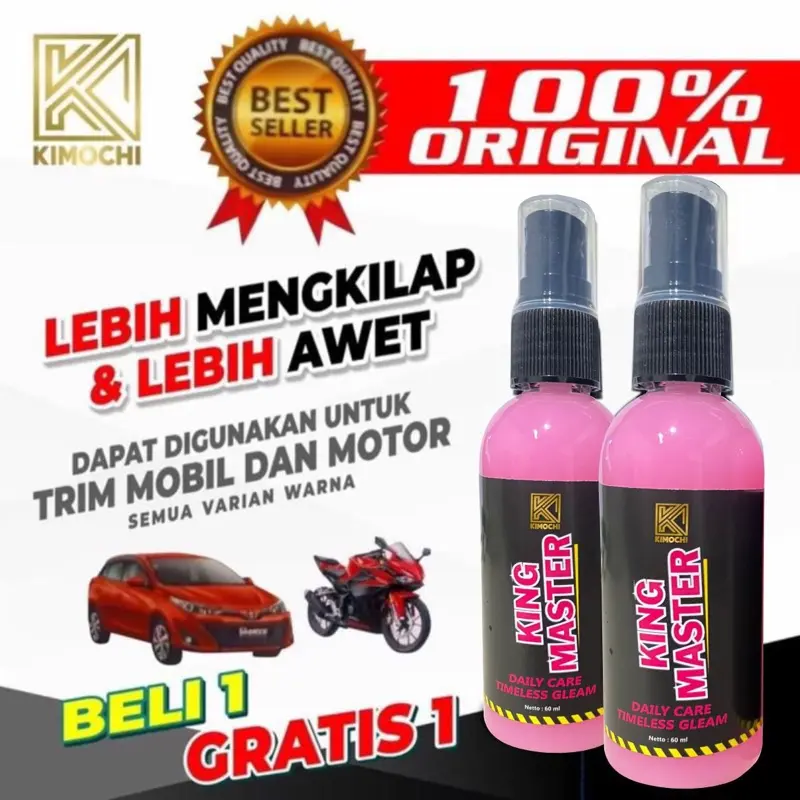 BELI 1 DAPAT 2 Pengkilap motor Pengkilap mobil by KIMOCHI KING MASTER
