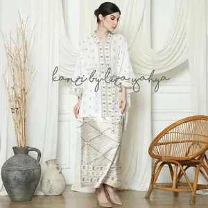 Kebaya Putih - Kebaya Premium - Kebaya Modern - Kebaya Wisuda - Kebaya Batik - Kebaya Jumbo - Setelan Kebaya - Baju Kurung - Kebaya Etnik - Kebaya White - Songket - Baju kurung putih