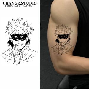 Hình Xăm Tạm Thời, Thiết Kế Hình Xăm Naruto, Không Thấm Nước Và Chống Trơn Trượt, Kéo Dài Trong 15 Ngày. Miếng Dán Hình Xăm