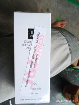 Product Review of Krim Penghilang Bulu Senana Marina untuk Ketiak, Kaki, dan Kemaluan - Kering, Muka Perontok Removal tanpa Wax / Waxing from w**e 0
