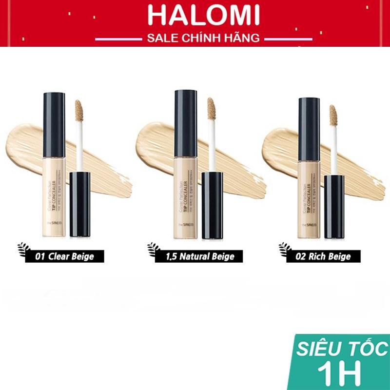 Kem che khuyết điểm The Saem Cover Perfection Tip Concealer Spf28 PA++