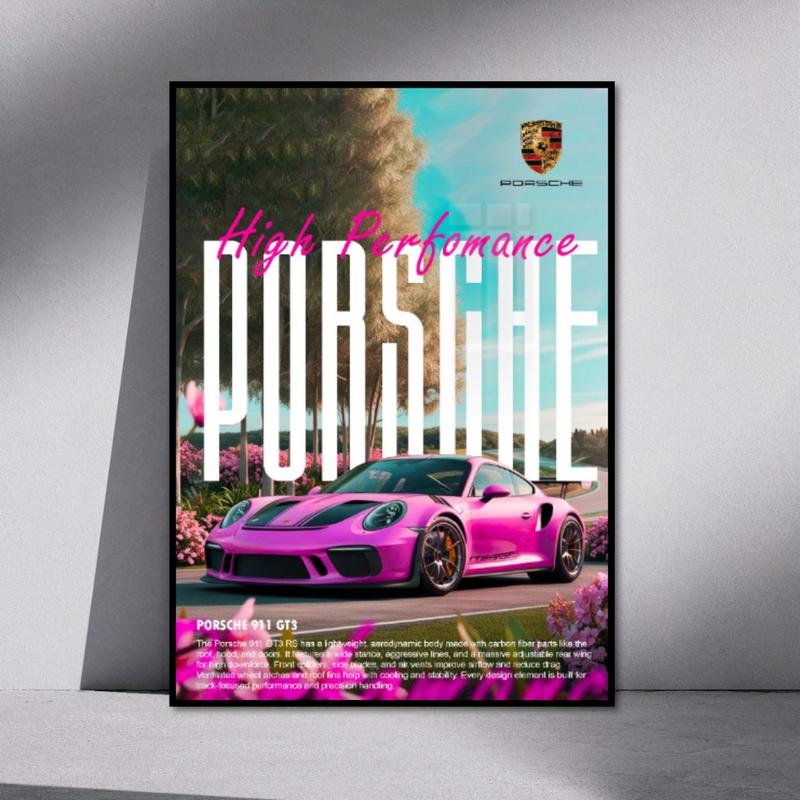 Poster siêu xe dán tường trang trí nhà cửa