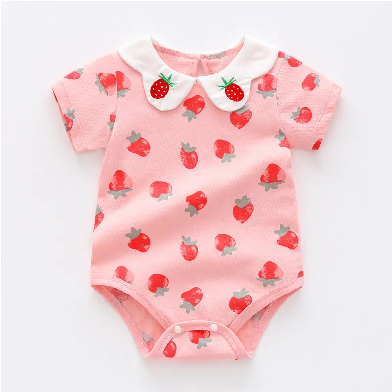 BABYMOMS - BAJU JUMPER JUMPSUIT PENDEK  BAYI CEWEK COWOK  BAHAN LEMBUT TIDAK PANAS