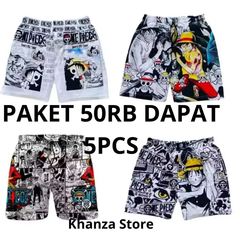 Celana Boxer Karakter Celana Pendek Olahraga Pria Wanita Celana Kolor Karakter Dewasa Remaja Anak Cewe Cowo Katok Kolor Motif Pendek Unisek Sport 3